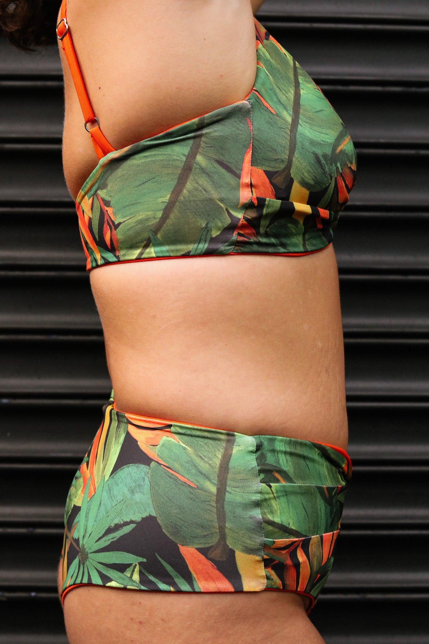 Top Capri Orange reversible to Fall