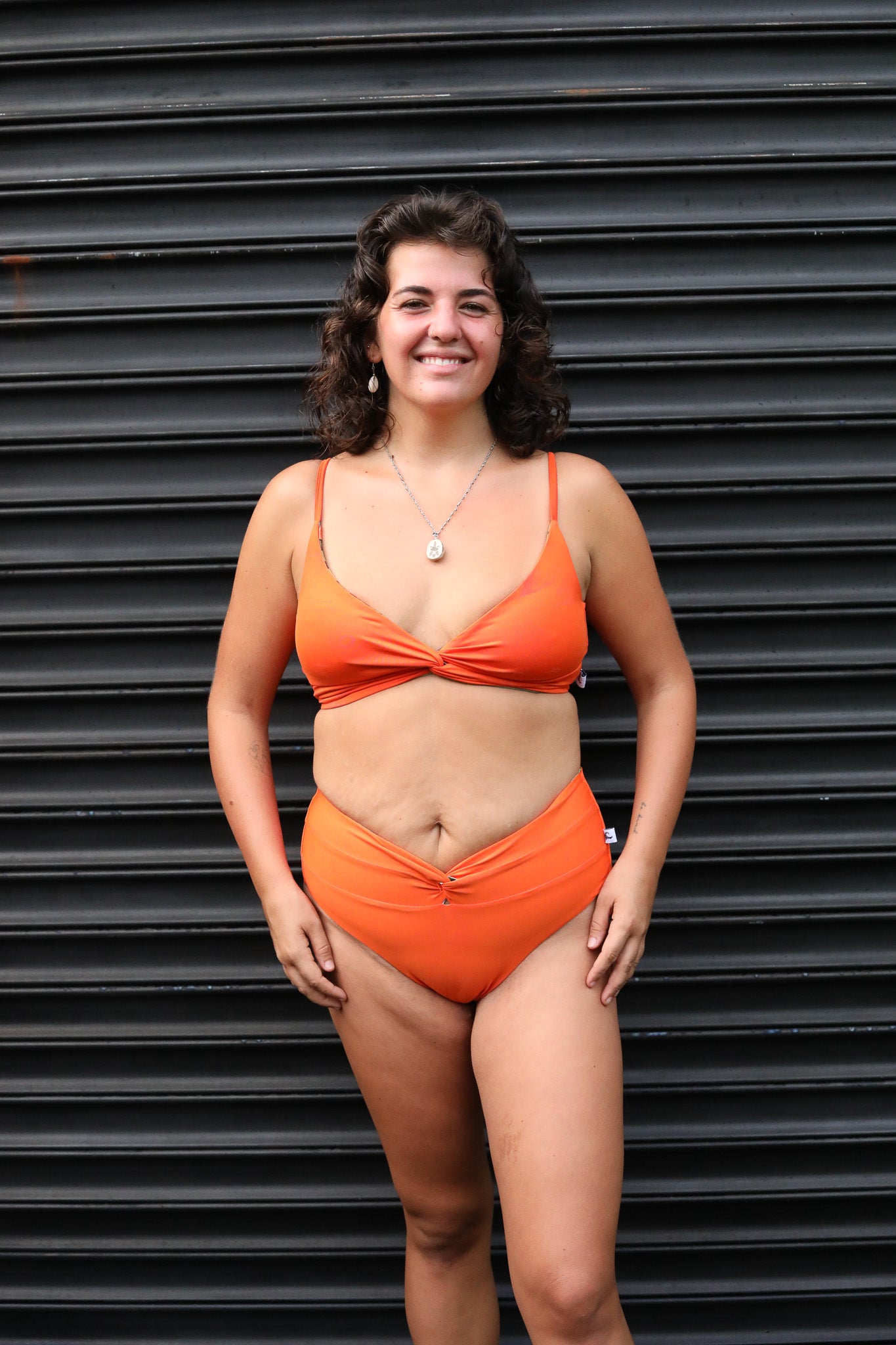 Top Capri Orange reversible to Fall