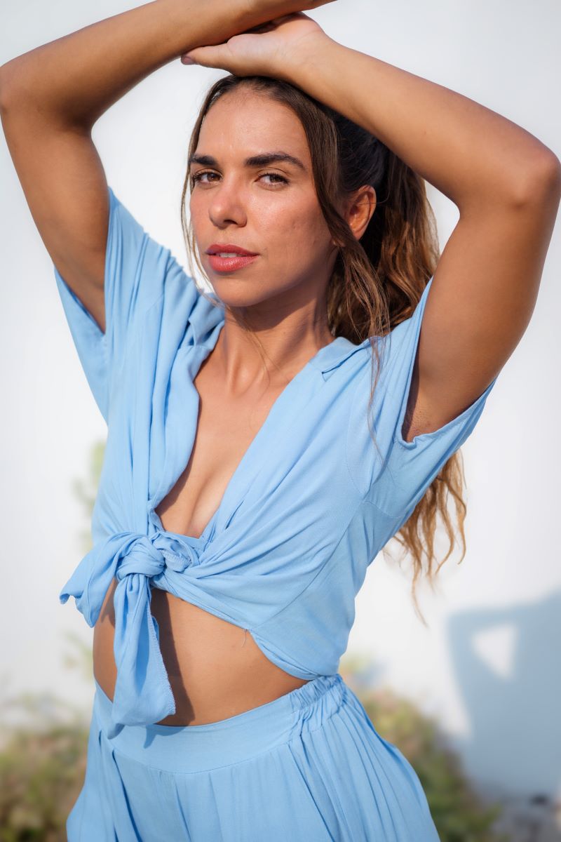 Blouse Pina Periwinkle